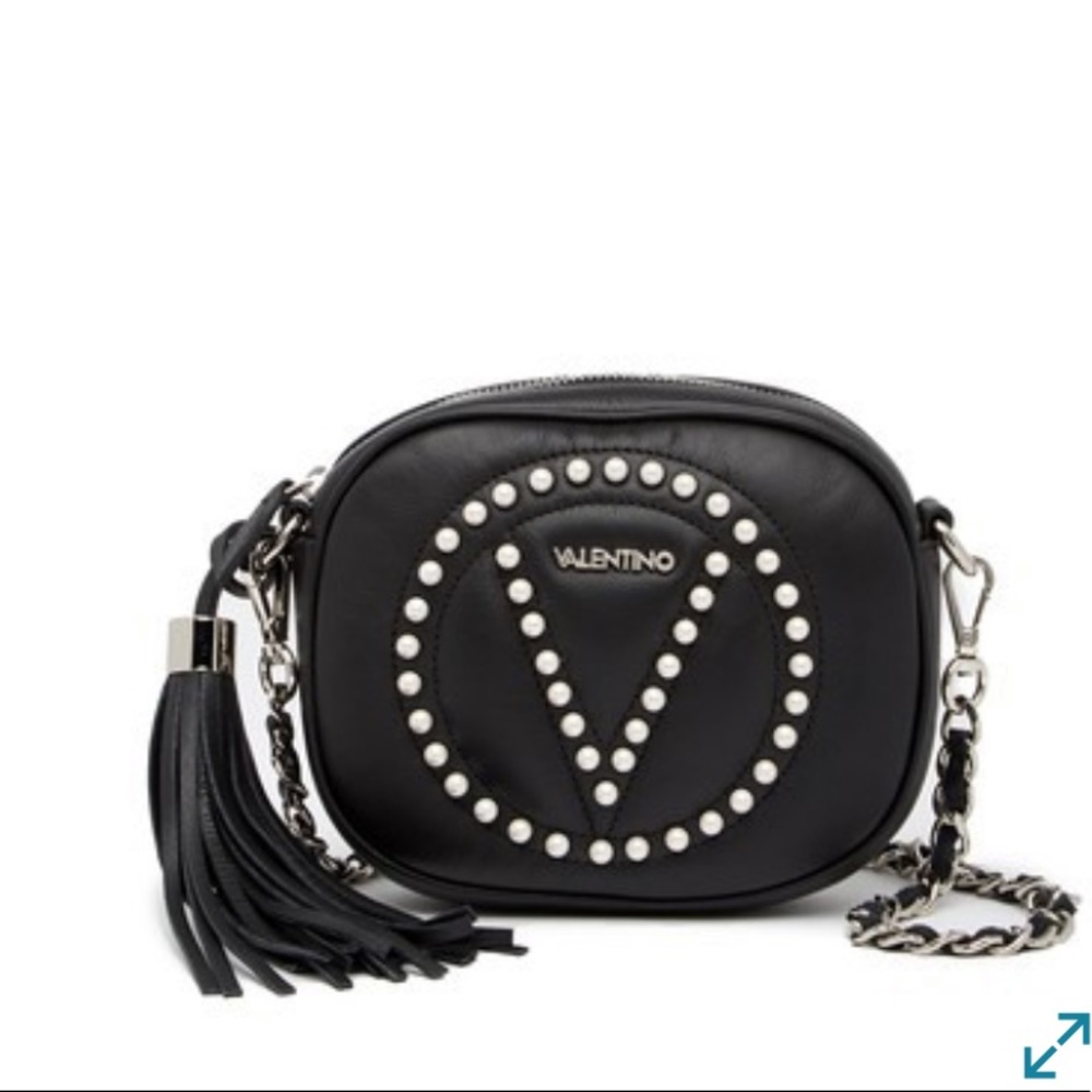 Valentino leather cross bag